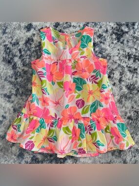 Cherokee tank top blouse size 4T